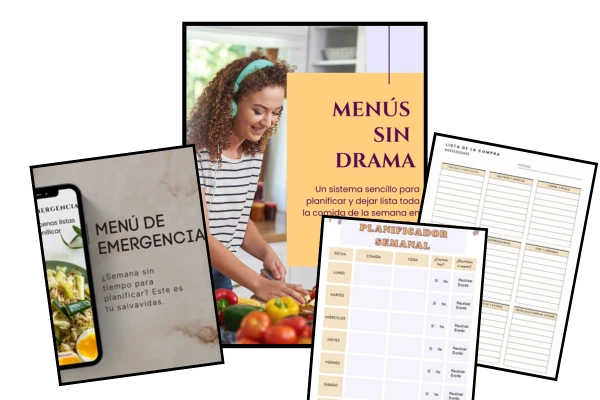 Menus sin Drama sin fondo