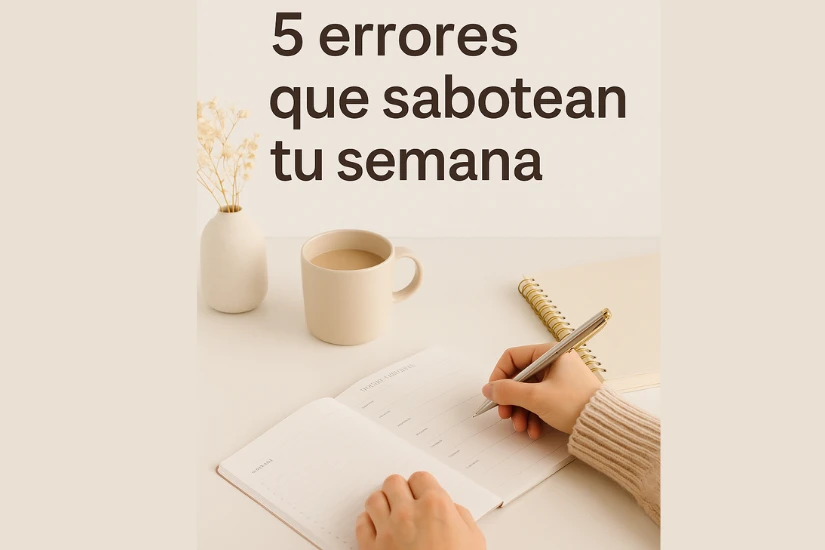 5 errores que sabotean tu semana post